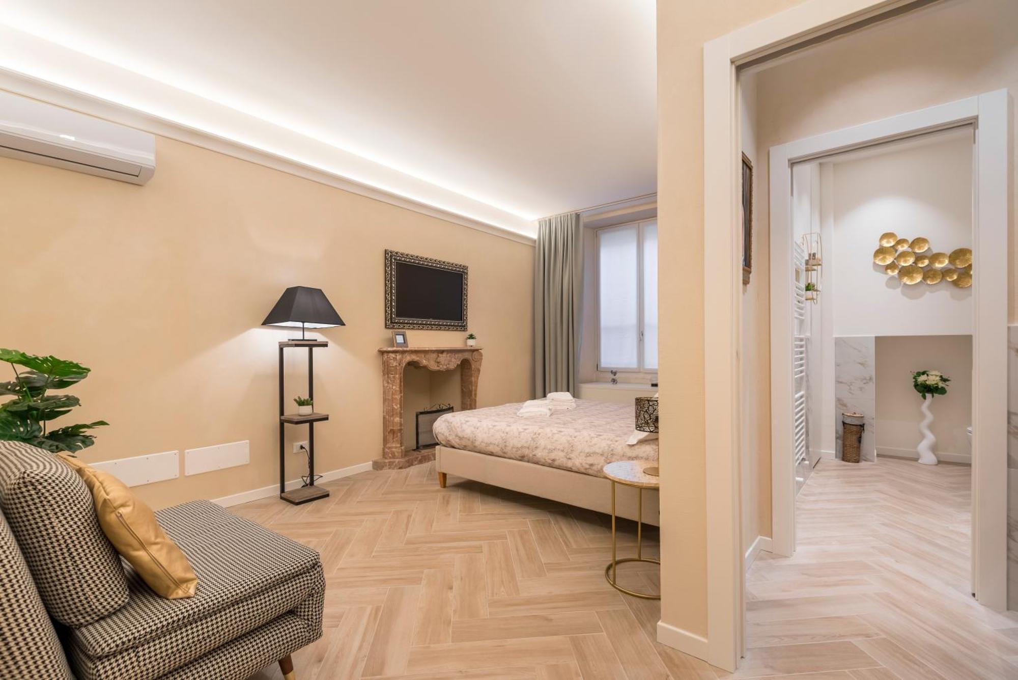Apartamento Golden Chic - Citta Alta Bérgamo Habitación foto